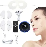 Ems Facial Device - Ems Face Lift, Beauty Instrument | Advanced Lifting Microcurrent Facial Massager, Ems Facial Device with Led therap, Portable Beauty Device Face Care for Women Men Face Eyes Neck