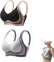 [Drakonas] Submarine Bra, Submarine Push up Super Gather Bra, Lifting Anti-Sagging Wireless Push up Bra for Women