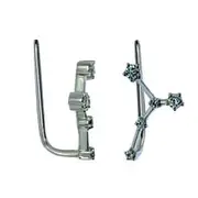 0.2 CT. T.W. Diamond Cancer Constellation Crawler Earrings in Sterling Silver