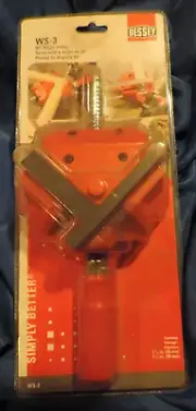 Bessey WS3 Corner Clamp Welding Clamp 90° Degree Right Angle BRAND NEW