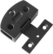 Door Hinges,Butt Door Hinge,Steel Hinge,Butt Hinges for Internal Doors,2Pcs Glass Hinge Wine Cabinet Door Showcase Hinge Frameless Tempered Glass Clip Pet Cabinet Door Clip Loose Leaf