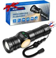 Flashlights High Lumens, Rechargeable Flashlight 500,000 Lumens with Magnetic...