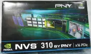 Nvidia NVS 310 By PNY, X16 PCIe, Brand New Graphic Card In Sealed Box