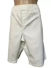 BNWT Womens Sz 18 Autograph White Stretch Denim Elastic Waist Shorts RRP $50
