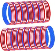 KALLORY 15pcs Silicone Sports Hand Rings Wrist Bands Wristbands Wrist Straps Silicone Wrist Band Silicone Bracelet Girl Wristband