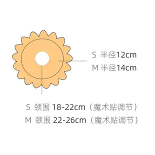 向日葵頭套寵物伊麗莎白圈貓咪狗狗皮膚病絕育防舔防抓咬可愛花 全館免運