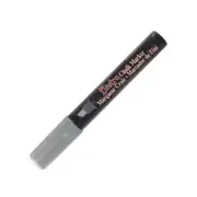 Marvy Uchida Bistro Chalk Marker Metallic Silver Chisel Tip Office School Window
