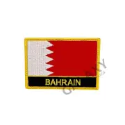 Bahrain Patch / Bahrain Flag / Iron On