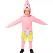 Spongebob Squarepants Patrick Star Child Kids Full Jumpsuit Costume Size 6-8