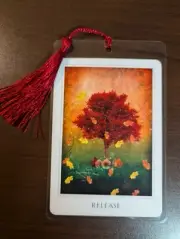 RELEASE Bookmark Oracle Sacred Deck Card NEW Destiny Gift Tarot Art FALL TREE
