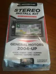 SCOSCHE *GM2600*STEREO INSTALL KIT GENERAL MOTORS 2004-UP SINGLE & DOUBLE DIN