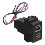 Aerpro USB-C Passthrough & USB Charge Socket - APUSBNS4