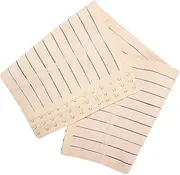 [WRITWAA] Spandex%% Waist Trimmer Belt Rubber Wire Khaki Steel Buckle Plastic Postpartum Belly Binder Belly Band Back Support Girdle