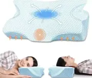 Anvo Cervical Pillow for Neck Pain Relief - Neck Pillows for Pain Relief Sleepin