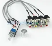 NEW Preamplifier 3-Way Stereo Audio Source Switching Board Audio Signal Switcher