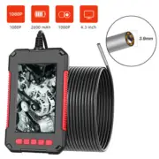 3.9mm 2-10M Industrial Endoscope 1080P 4.3'' Borescope Inspection Snake Camera