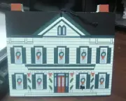 CATS MEOW PARSONAGE ORNAMENT (Signed 1996, Retired) NEW