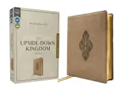 Niv, Upside-Down Kingdom Bible, Leathersoft, Tan, BRAND NEW in Shrink Wrap!!!