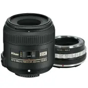 Nikon AF-S DX 40mm f/2.8G Lens works with Nikon Zfc Z30 Z7 II Z50 Z5 Z6 Cameras