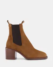 Shelly Shen Chantel/Tan Womens Boots 40