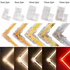 Corner COB L Shape Cover led Connectors for DIM CCT RGB FOB COB LED Strip Lights