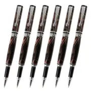 Classic Roller Ball Pen Kit, Chrome Finish, 6 Pack, Legacy Woodturning