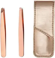 Tweezers Set, Stainless Steel Eyebrow Tweezers with Bags, Lash Eyelash Extension