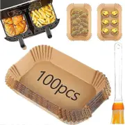 New Models50PCS Air Fryer Liners Disposable Paper Liners Non Stick Parchment compatible with Ni ZRW