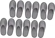 Portable Folding Slippers for Travel of Spa Guest Shoes for Men and Women Lightweight and Compact Non Slip Slippers for Home and Travel Use