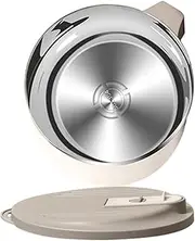 PHENOFICE Noodle Bow Stainless Steel Hot Soup Bowl with Lid Large Size Microwave Safe for Dorm Office