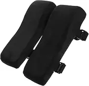 JEWEDECO 1 Pair Comfortable Armrest Pads for Office and Gaming Chairs Cushioned Elbow Support for Desk Chairs High Density Arm Rest Cushions Ergonomic Design for Extended Use