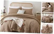 Twin/Twin XL Comforter for College Twin/Twin XL Comforter 66"x90" Dark Khaki