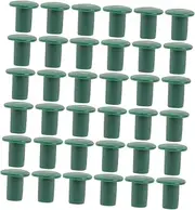Plant Support Rod Safety Corner Covers 36pcs Plastic Cane Protective Caps Garden Farm Bamboo Pole Caps Multi Purpose Hat