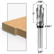 Compression Flush Trim Router Bit 2" CL X 7/8" CD - 1/2" Shank - Yonico 33223