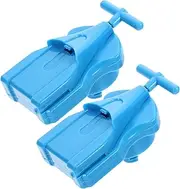 FUNNETOYU 2pcs Gyro Launcher Lightweight Portable Tops Launcher for Fun Entertainment Random Colors Birthday Surprise for and Stylish Design Random Color