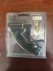 KEGWORKS ALUMINUM DRAFT BEER TAP FAUCET LOCK FOR KEGERATORS BLACK WITH KEY