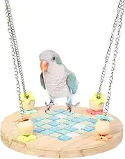 Bird Swings Hammock | Bird Hammock with Cooling Pad - Removable Swing Bed Toy, Cage Accessory for Climbing Resting Playing Exercising Parakeet Lovebirds Cockatiel Canary