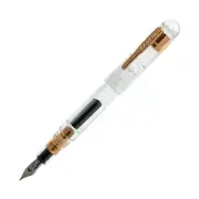 Conklin All American Fountain Pen in Rosegold Demo - Omniflex - NEW in Box