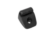 2x JP GROUP DANSK 251857561A01C Sun Visor Clip - Black Volkswagen Vanagon