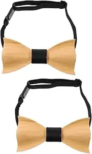 [SHERCHPRY] 2 Pcs Bow Tie Pet Breakaway Collar Baby Clothing Accessories Kitten Collars Toddler Accessories for Girls Boys Clip on Tie Boy Tie Breakaway Dog Collar Dress Fabric Girl Child Suit, Black,