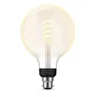 Philips Hue 11cm Smart Light LED Bulb Filament Globe G125 B22 w/ Bluetooth White