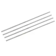 4Pcs 304 Stainless Steel Round Rods 6mm x 350mm for RC DIY Craft Tool