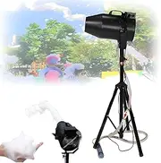 1000W Large Stage Foam Machine, Adjustable Angle Jet Foam Machine, Foam Snow Maker, Spray Foam About 6-8M Covering Area About 60 Square Meters for Parties and Water Parks