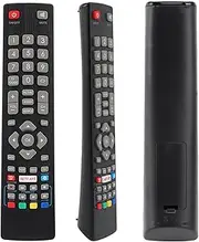 BLF/RMC/0008 BLFRMC0008 Remote Control for Blaupunkt Full HD LED 3D Smart TV, Replacement for Blaupunkt TV Remote Control with Netflix and YouTube Buttons, No Setup Required