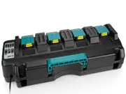 Durable 4 port Rapid Charger For Makita 18v Li-ion Battery - Optimized Output With USB Port