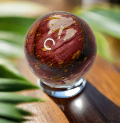 Genuine Mookaite Crystal Sphere 296 grams