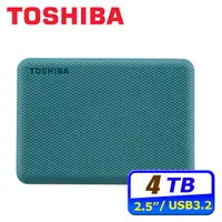 在飛比找PChome24h購物優惠-TOSHIBA Canvio Advance V10 4TB