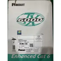 在飛比找蝦皮購物優惠-PANDUIT PUL6004BU 網路線 CAT6 UTP