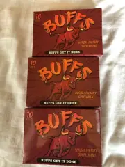 BUFFS 3 boxes VALUE DEAL. 10 in a box.