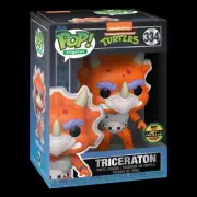 Funko Digital TMNT Triceraton Legendary #334 NFT Card & Presale Physical Pop!